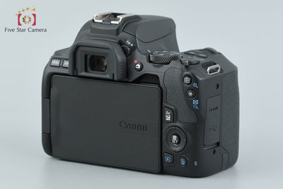 【中古】Canon キヤノン EOS Kiss X10 EF-S 18-55 IS STM レンズキット ブラック シャッター回数僅少
