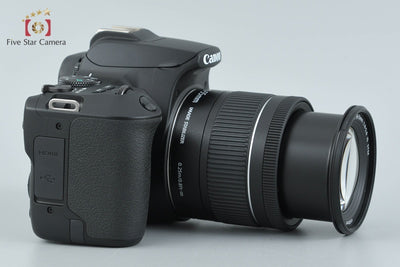 【中古】Canon キヤノン EOS Kiss X10 EF-S 18-55 IS STM レンズキット ブラック シャッター回数僅少
