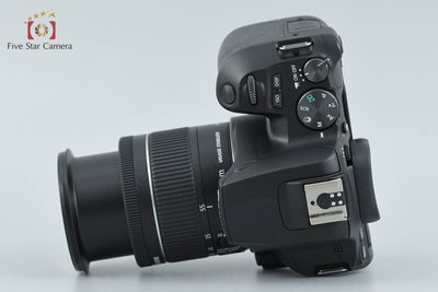 【中古】Canon キヤノン EOS Kiss X10 EF-S 18-55 IS STM レンズキット ブラック シャッター回数僅少