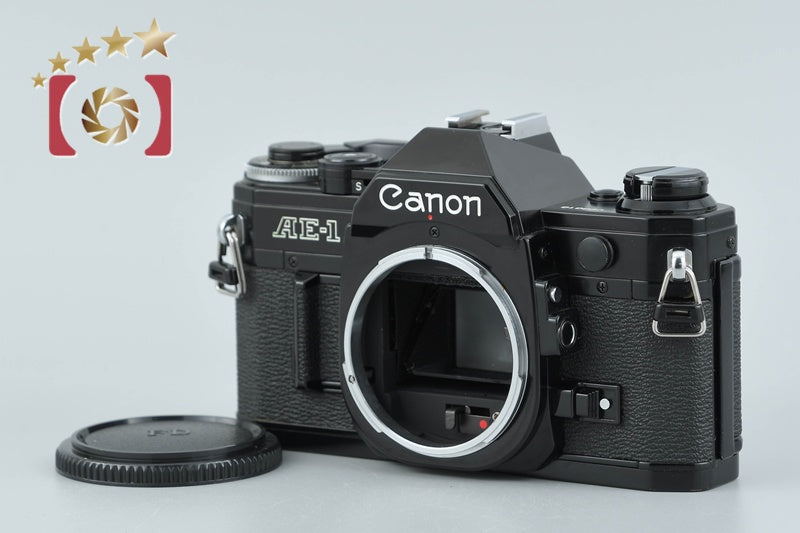 中古】Canon キヤノン AE-1 ブラック フィルム一眼レフカメラ – Five