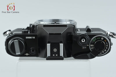 【中古】Canon キヤノン AE-1 ブラック フィルム一眼レフカメラ