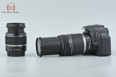 【中古】Canon キヤノン EOS Kiss X3 ダブルズームキット シャッター回数僅少