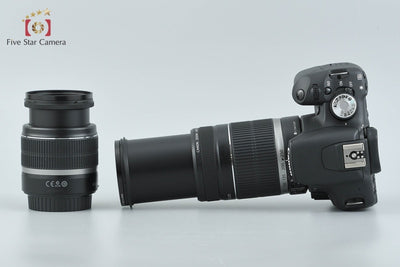 【中古】Canon キヤノン EOS Kiss X3 ダブルズームキット シャッター回数僅少