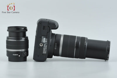 【中古】Canon キヤノン EOS Kiss X3 ダブルズームキット シャッター回数僅少