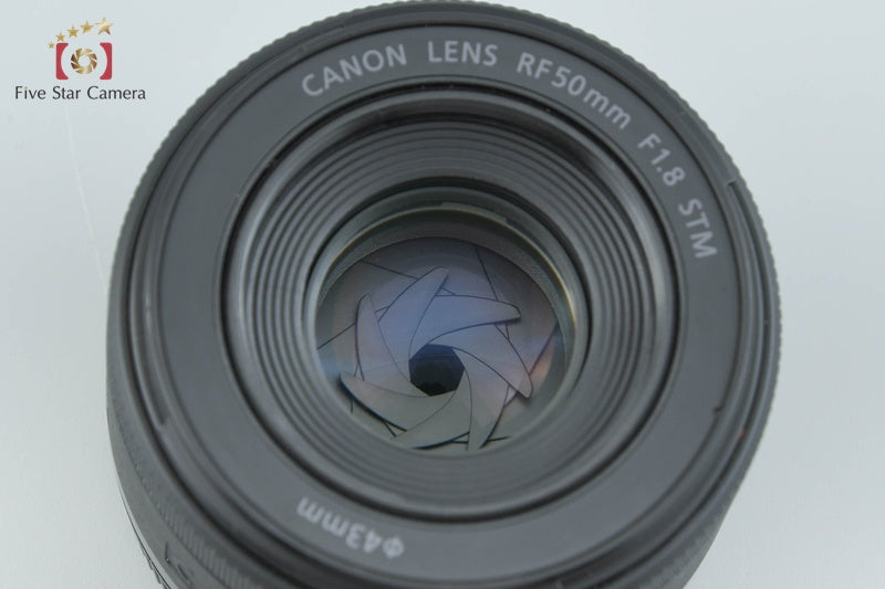 中古】Canon キヤノン RF 50mm f/1.8 STM – Five Star Camera