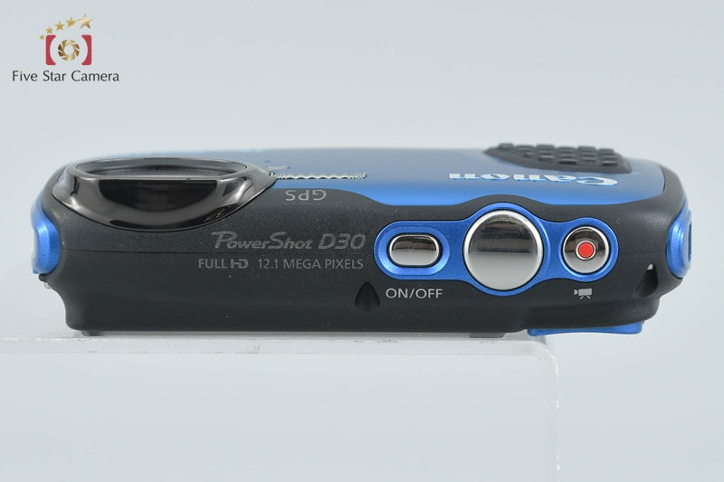 中古】Canon キヤノン PowerShot D30 コンパクトデジタルカメラ – Five