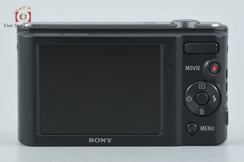 中古】SONY ソニー Cyber-shot DSC-W810 ブラック デジタルスチル