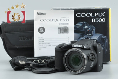 【中古】Nikon ニコン COOLPIX B500 ブラック コンパクトデジタルカメラ 元箱付き