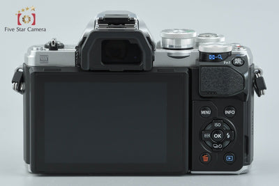 【中古】OLYMPUS オリンパス OM-D E-M10 Mark III EZ ダブルズームキット シルバー 元箱付き