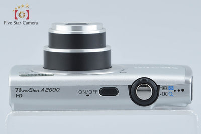 【中古】Canon キヤノン PowerShot A2600 シルバー コンパクトデジタルカメラ 元箱付き