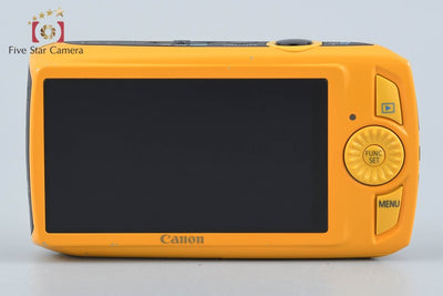 【中古】Canon キヤノン IXY 30S イエロー コンパクトデジタルカメラ 元箱付き