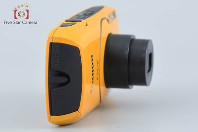 【中古】Canon キヤノン IXY 30S イエロー コンパクトデジタルカメラ 元箱付き
