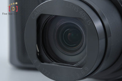【中古】Canon キヤノン PowerShot SX720 HS ブラック コンパクトデジタルカメラ 元箱付き
