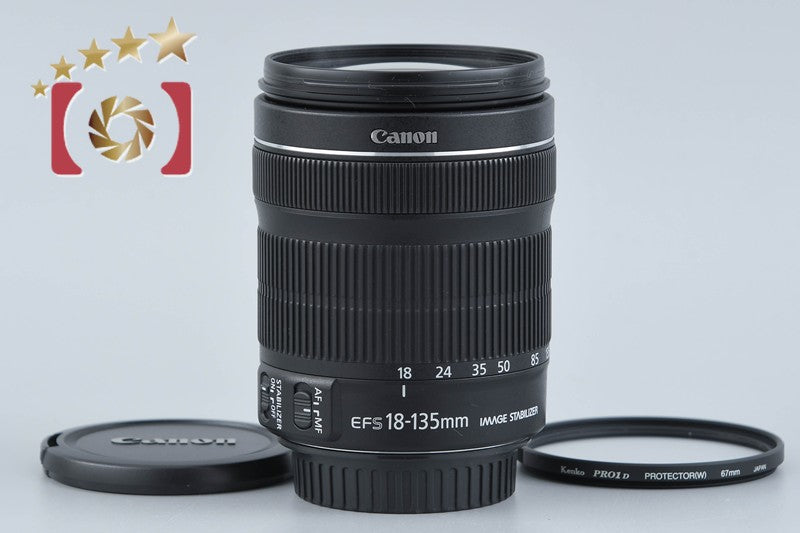【中古】Canon キヤノン EF-S 18-135mm f/3.5-5.6 IS STM