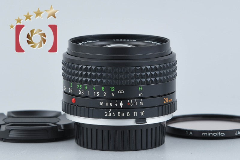 【中古】MINOLTA ミノルタ MC W.ROKKOR 28mm f/2.8