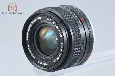 【中古】MINOLTA ミノルタ MC W.ROKKOR 28mm f/2.8