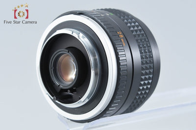 【中古】MINOLTA ミノルタ MC W.ROKKOR 28mm f/2.8
