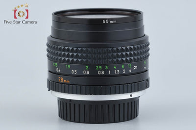 【中古】MINOLTA ミノルタ MC W.ROKKOR 28mm f/2.8