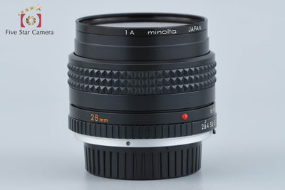 【中古】MINOLTA ミノルタ MC W.ROKKOR 28mm f/2.8