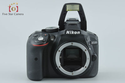 【中古】Nikon ニコン D5300 AF-P ダブルズームキット ブラック