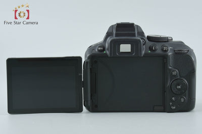 【中古】Nikon ニコン D5300 AF-P ダブルズームキット ブラック