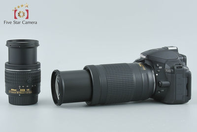 【中古】Nikon ニコン D5300 AF-P ダブルズームキット ブラック
