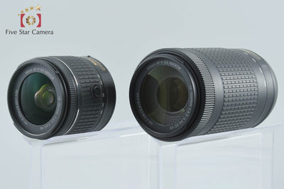 【中古】Nikon ニコン D5300 AF-P ダブルズームキット ブラック
