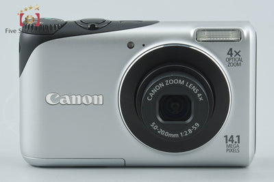 【中古】Canon キヤノン PowerShot A2200 シルバー コンパクトデジタルカメラ