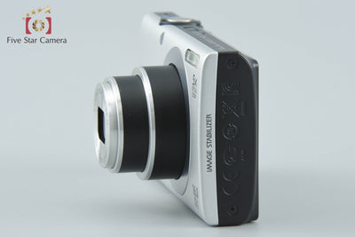 【中古】Canon キヤノン PowerShot A2400 IS シルバー コンパクトデジタルカメラ