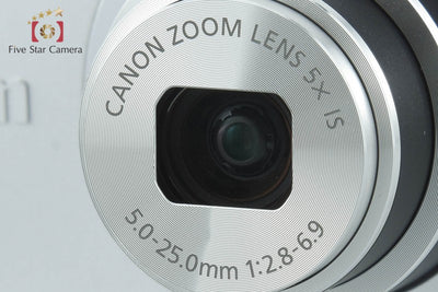 【中古】Canon キヤノン PowerShot A2400 IS シルバー コンパクトデジタルカメラ