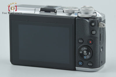 【中古】Canon キヤノン EOS M6 シルバー ミラーレス一眼カメラ