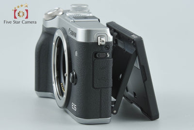 【中古】Canon キヤノン EOS M6 シルバー ミラーレス一眼カメラ