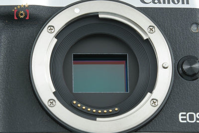 【中古】Canon キヤノン EOS M6 シルバー ミラーレス一眼カメラ