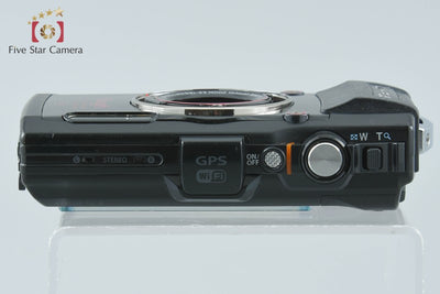 【中古】OLYMPUS オリンパス STYLUS TG-4 Tough ブラック 防水デジタルカメラ シャッター回数僅少