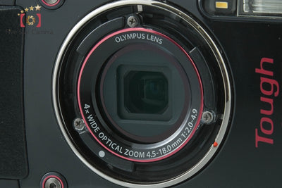 【中古】OLYMPUS オリンパス STYLUS TG-4 Tough ブラック 防水デジタルカメラ シャッター回数僅少