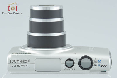 【中古】Canon キヤノン IXY 620F シルバー コンパクトデジタルカメラ