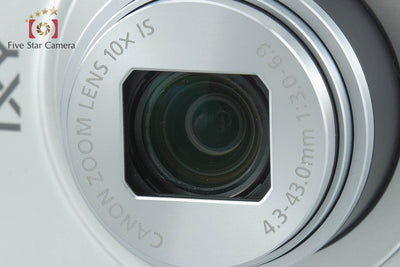 【中古】Canon キヤノン IXY 620F シルバー コンパクトデジタルカメラ