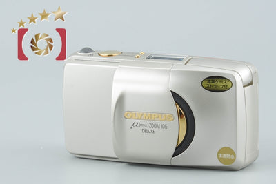 【中古】OLYMPUS オリンパス μ[mju:] ZOOM 105 DELUXE コンパクトフィルムカメラ