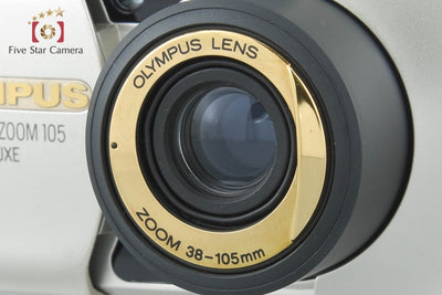 【中古】OLYMPUS オリンパス μ[mju:] ZOOM 105 DELUXE コンパクトフィルムカメラ