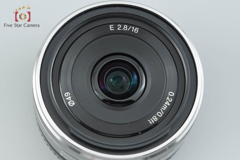 中古】SONY ソニー E 16mm f/2.8 SEL16F28 – Five Star Camera