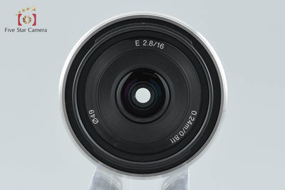 【中古】SONY ソニー E 16mm f/2.8 SEL16F28