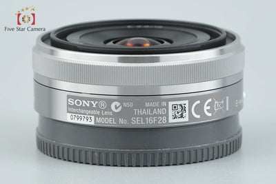 【中古】SONY ソニー E 16mm f/2.8 SEL16F28