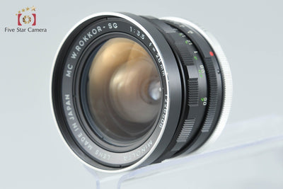 【中古】MINOLTA ミノルタ MC W.ROKKOR-SG 28mm f/3.5