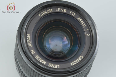 【中古】Canon キヤノン New FD 24mm f/2