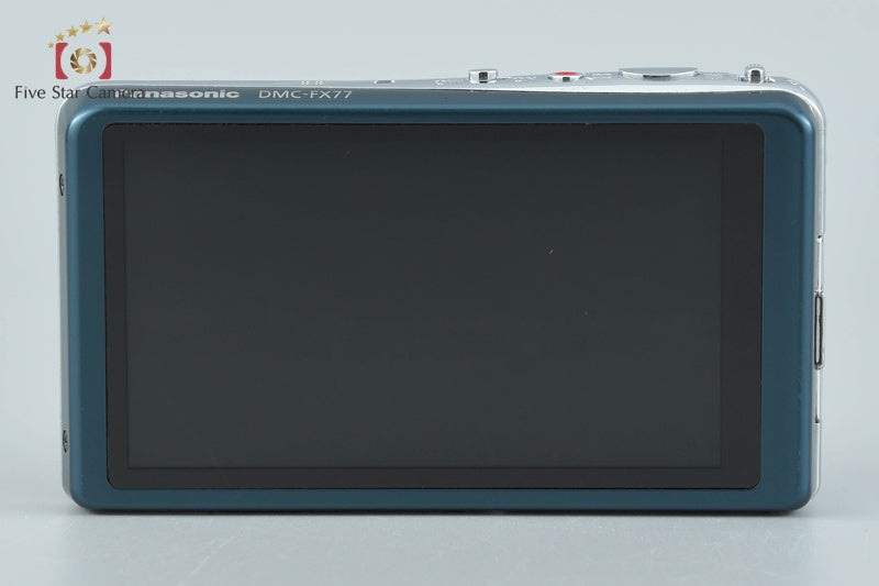 中古】Panasonic パナソニック LUMIX DMC-FX77 スエードブルー