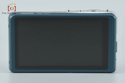 【中古】Panasonic パナソニック LUMIX DMC-FX77 スエードブルー コンパクトデジタルカメラ