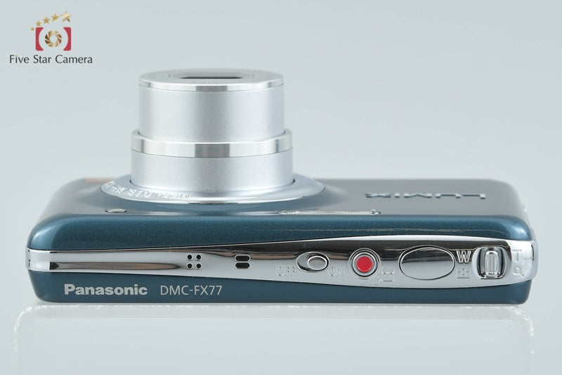 中古】Panasonic パナソニック LUMIX DMC-FX77 スエードブルー