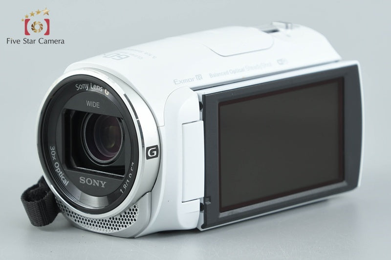 中古】SONY ソニー ハンディカム HDR-CX670 ホワイト デジタルビデオ