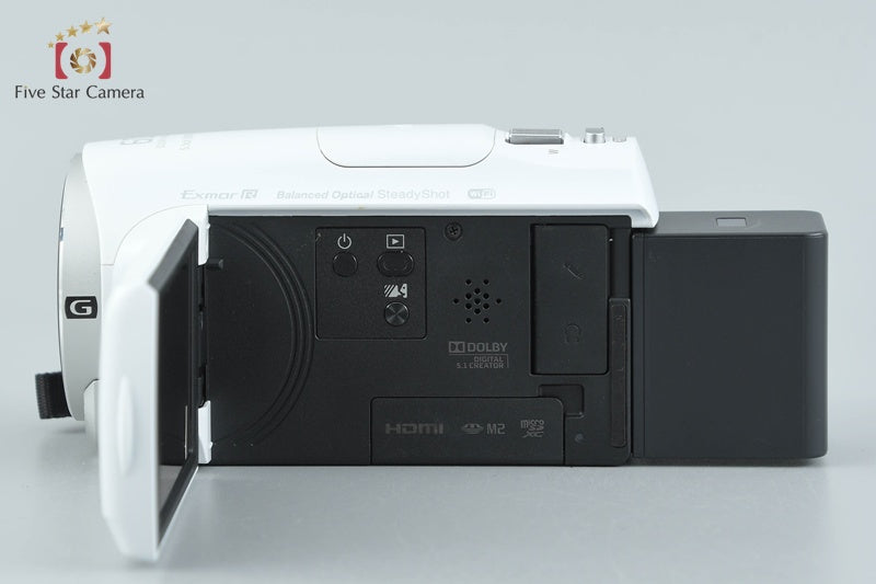 中古】SONY ソニー ハンディカム HDR-CX670 ホワイト デジタルビデオ