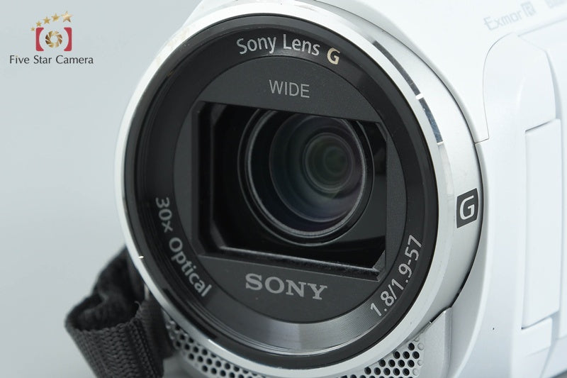 中古】SONY ソニー ハンディカム HDR-CX670 ホワイト デジタルビデオ